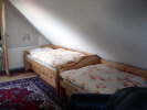 Betten im  Obergeschoss